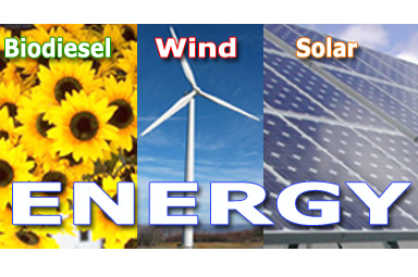 Energy - Biodiesel, Wind, Solar