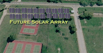 Future Solar Array on Site